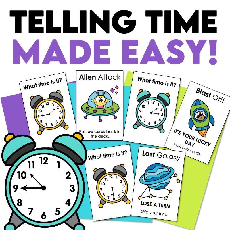 10 Fun Ways to Practice Telling Time in the Classroom (Games + Activities) - Hot Chocolate Teachables