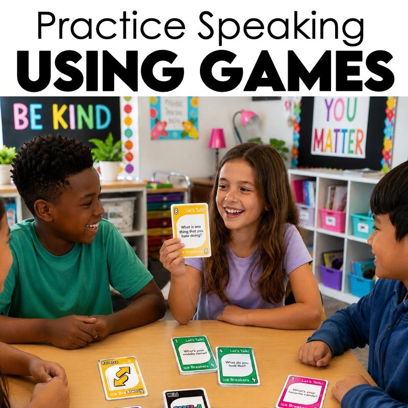 From Worksheets to Real Conversations: How Speaking Games Build Confident ESL Speakers - Hot Chocolate Teachables