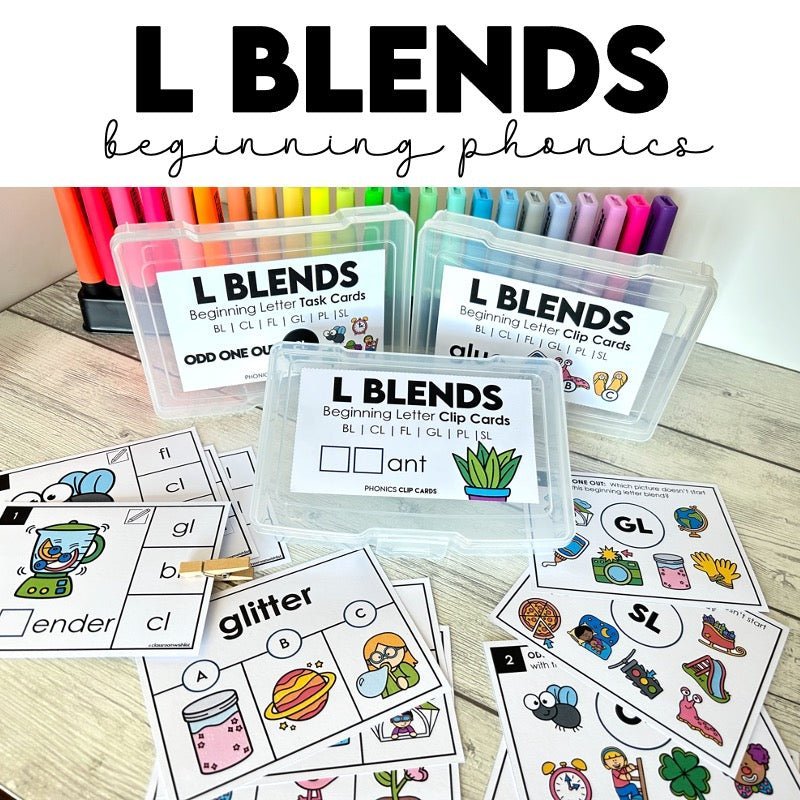 Powerful L Blends Activities That Build Strong Readers - Hot Chocolate Teachables
