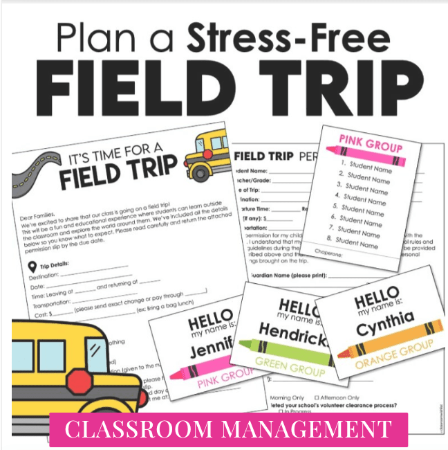 The Easy Field Trip Planning Kit for Busy Teachers - Hot Chocolate Teachables