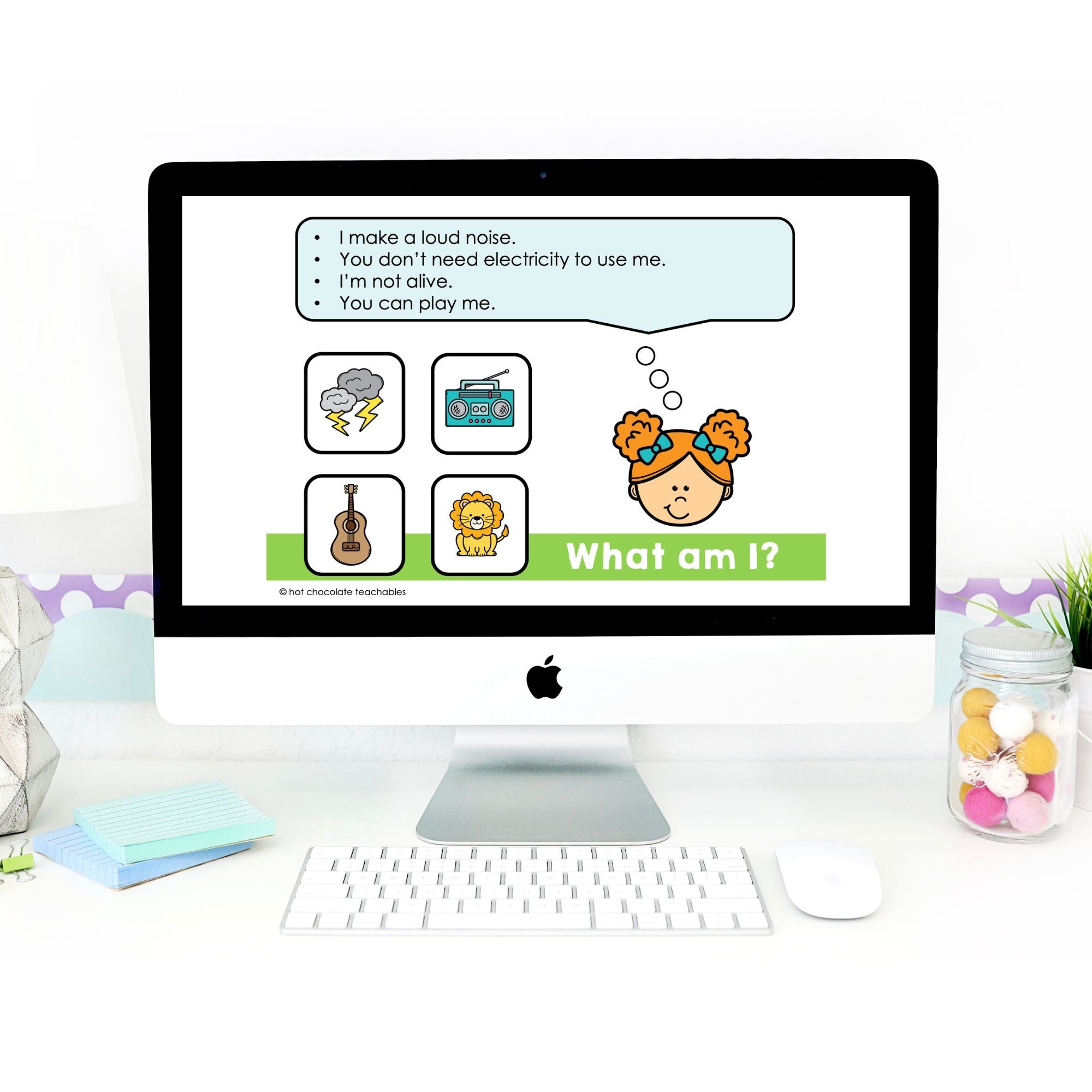 Digital Guessing Games - Hot Chocolate Teachables