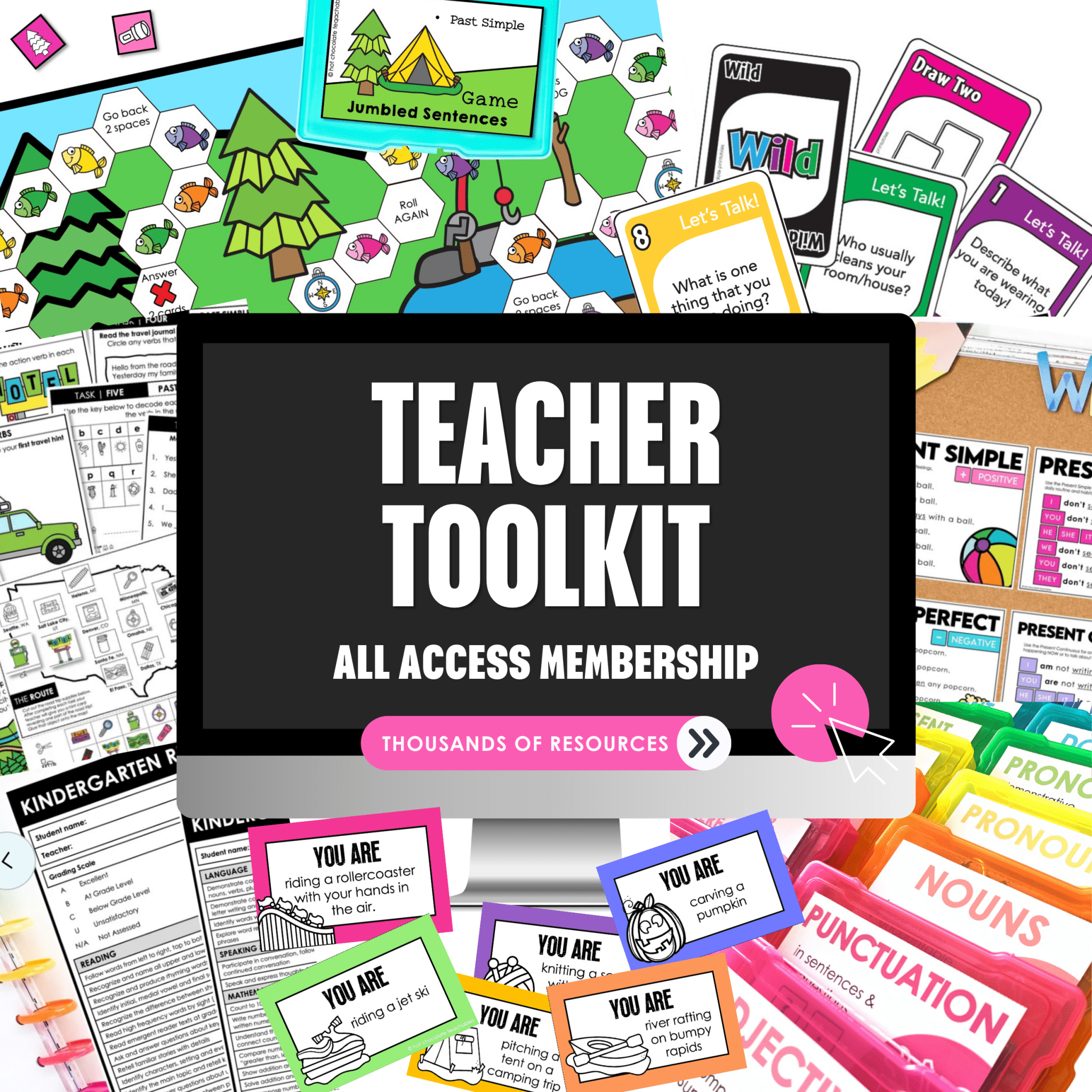 Join Our Teacher Toolkit Membership - Hot Chocolate Teachables